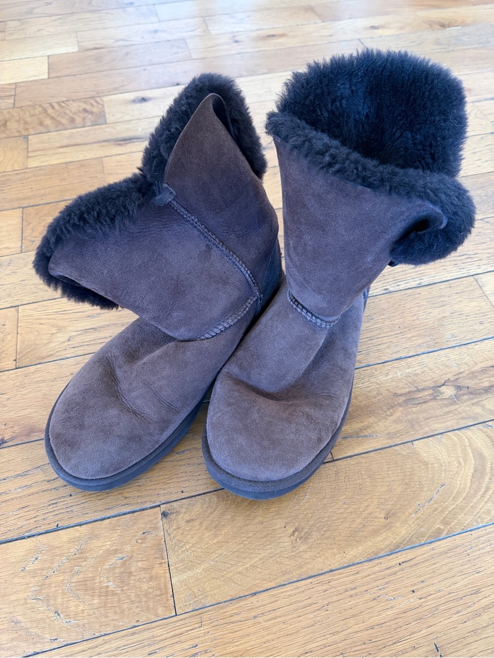 UGG Women's Brown Suede Boots